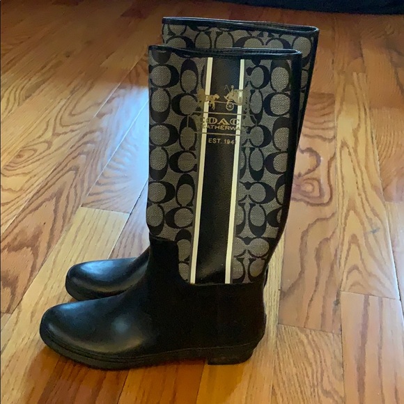 Coach Pammie Rain Boots - Picture 3 of 5